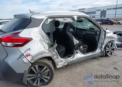 2018 Nissan Kicks Sv from USA, damaged, VIN 3N1CP5CU2JL507476